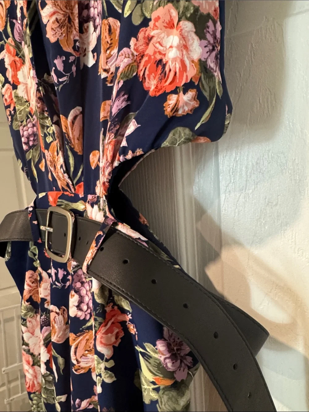Abercrombie & Fitch Belted Maxi Dress